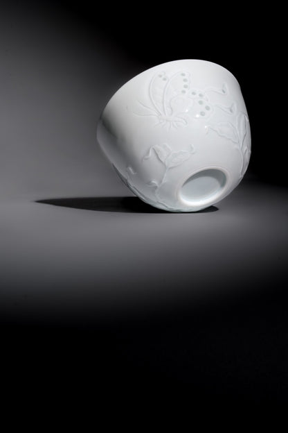 [清本源 x Gohobi Gallery] Tasse à thé de vigne de lotus bleu