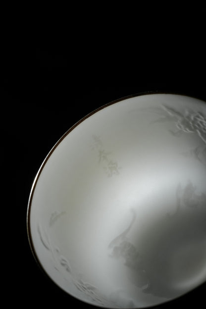 [清本源 x Gohobi Gallery] Tasse à thé de vigne de lotus bleu