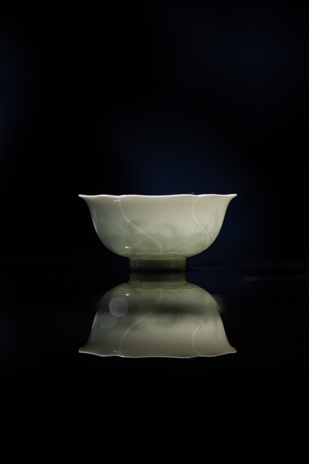 [清本源 x Gohobi Gallery] Tasse à thé de vigne de lotus bleu