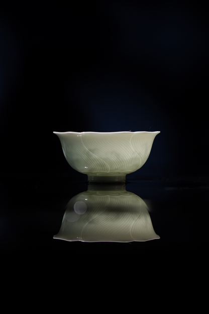 [清本源 x Gohobi Gallery] Tasse à thé de vigne de lotus bleu