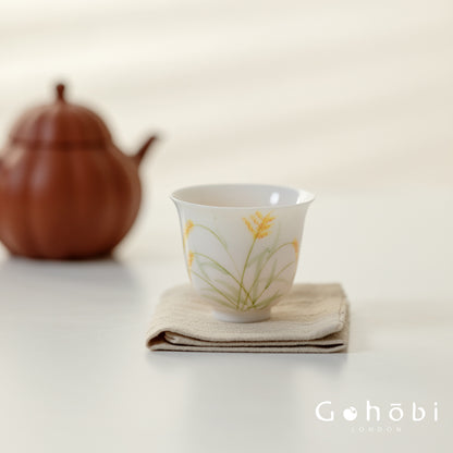 Gohobi Yixing Zisha Clay Travel Tea Set – Handmade Gongfu Tea Set with Leather Case