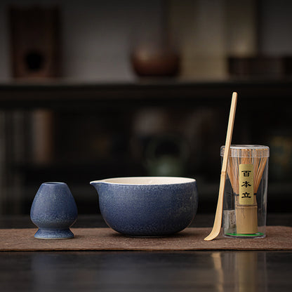 Gohobi Ceramic Matcha Set 036 Ancient Rhyme