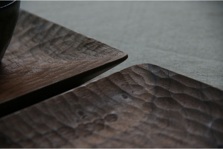 Gohobi Black Walnut Handmade Rectangular Tray
