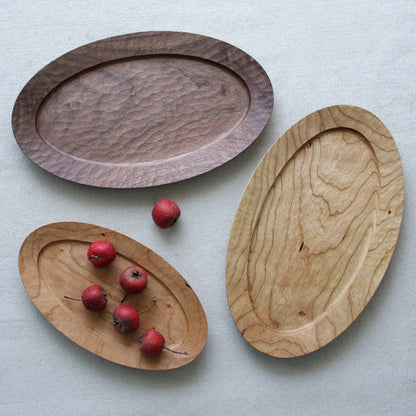 Gohobi Handcrafted Wooden Serving Tray