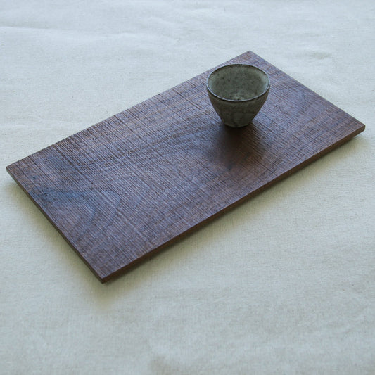 Gohobi Handcrafted Black Walnut Rectangular Tray