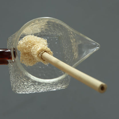 Gohobi Natural Loofah Teapot Brush