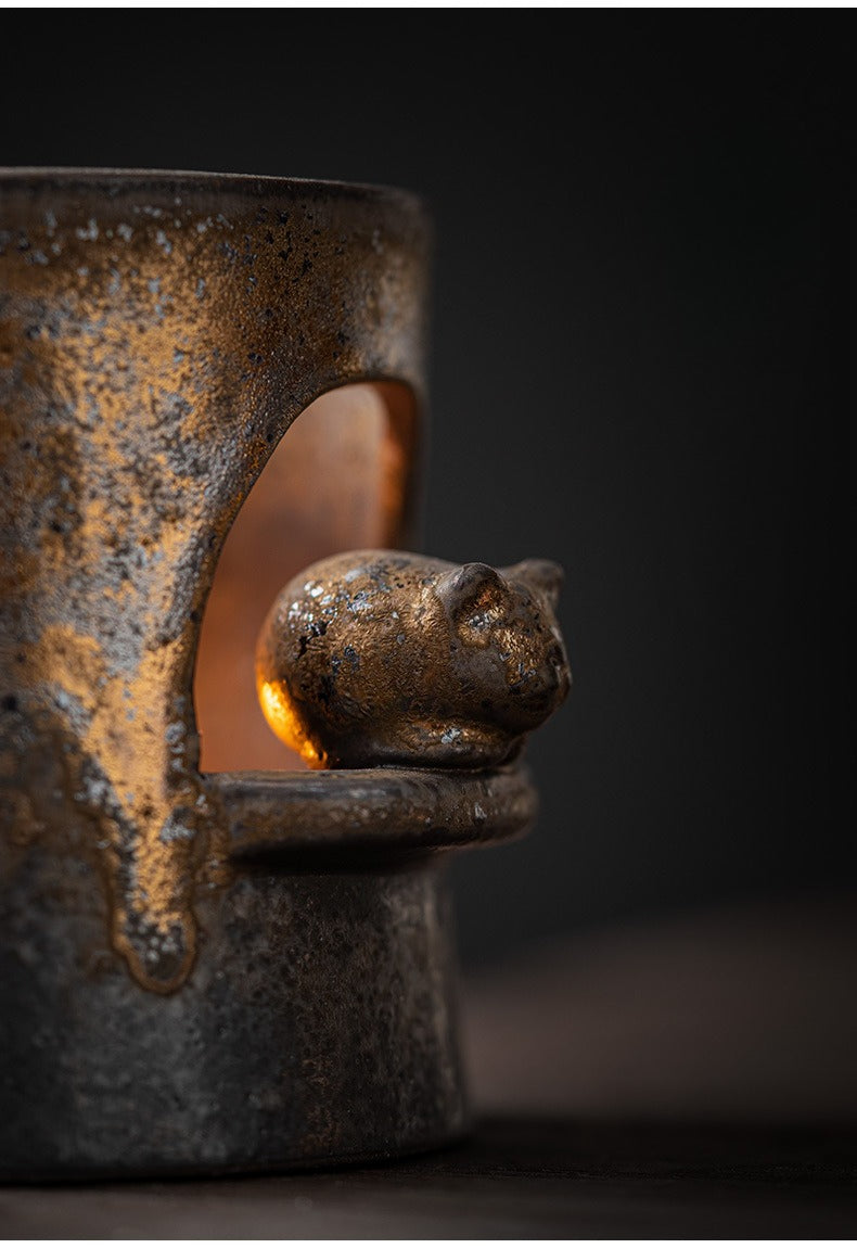 Gohobi Vintage Ceramic Tea Roaster