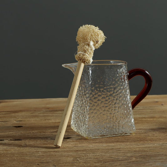 Gohobi Natural Loofah Teapot Brush