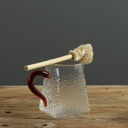 Gohobi Natural Loofah Teapot Brush