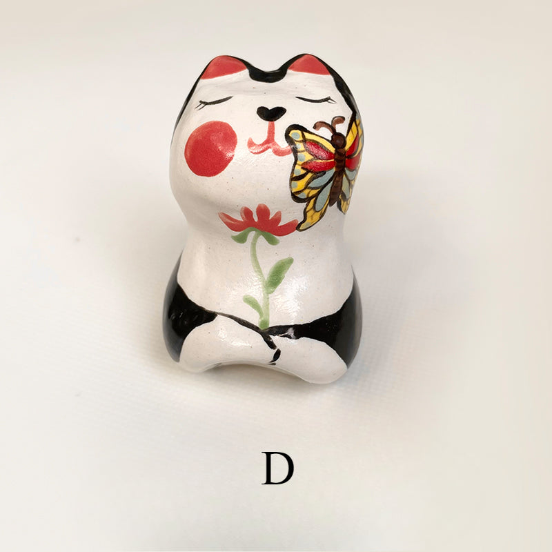 Gohobi x Little Diary Handmade Ceramic Lucky Cat