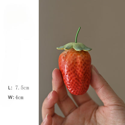 Gohobi Handmade Strawberry Cherry Tomato Fruit Ornament