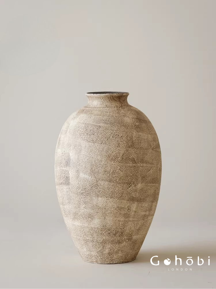 Gohobi Japanese-style Wabi Sabi Handmade Zen Large Vase 020