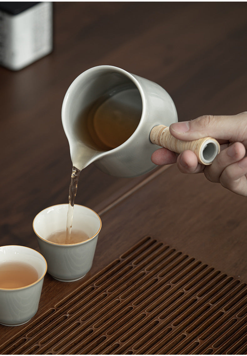 Gohobi Japanese Style Ice Grey Pitcher 002