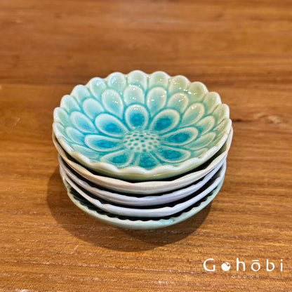 Gohobi Japanese Mino-yaki Ice Crack Small Plate [Made in Japan] – Sauce & Dipping Dish