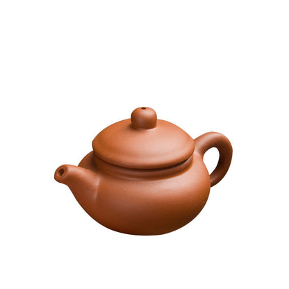 Gohobi Handmade Ceramic YiXing Clay Mini Teapot Ornament Tea pet