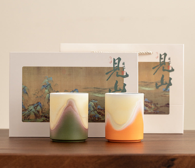 Gohobi Colourful Mountain Tea Cup 002
