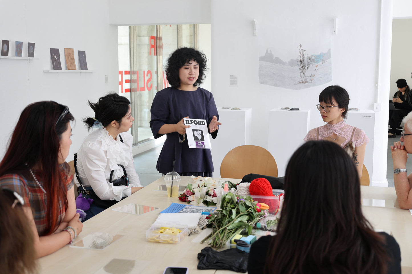 Tea Lumen Printing & Weaving Workshop in Hackney Wick, London