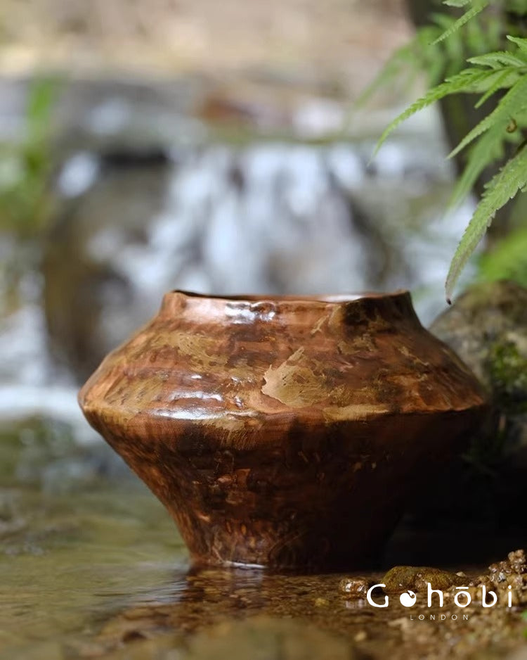 Gohobi Japanese-style Wabi Sabi Handmade Zen Large Vase 024