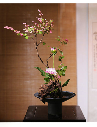 Gohobi Grand vase Ikebana de style japonais 004