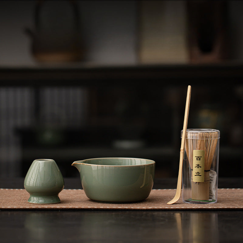 Gohobi Ceramic Matcha Set 034 Vintage Colour