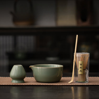 Gohobi Ceramic Matcha Set 034 Vintage Colour