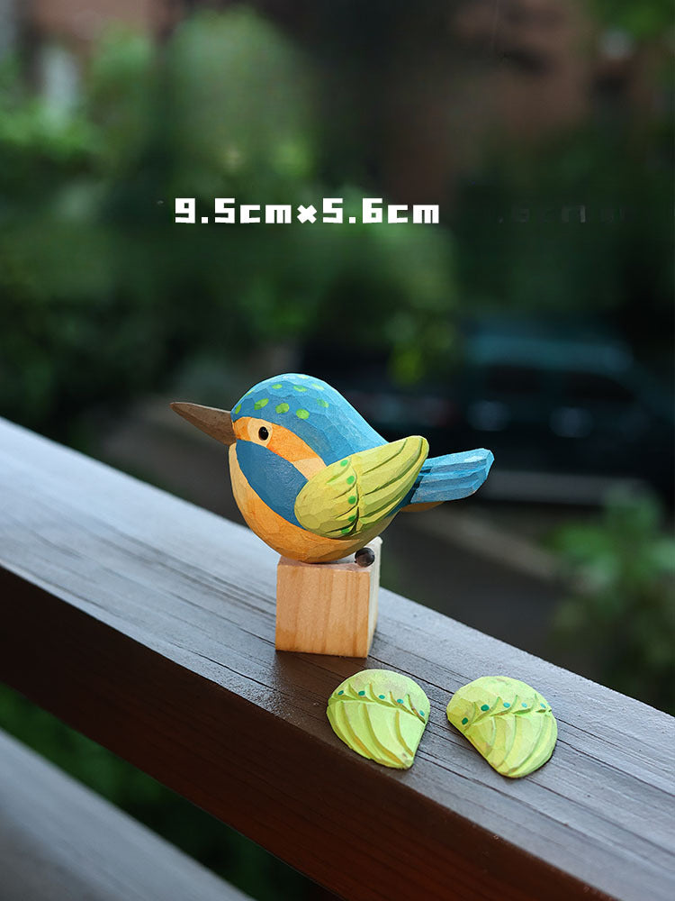 Gohobi Handmade Wooden Bird Ornament