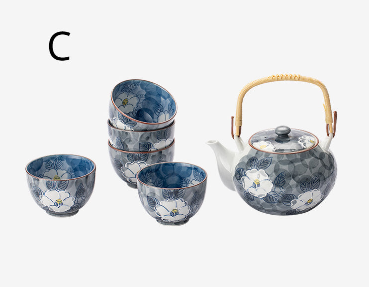[Made In Japan] Gohobi Japanese Ancient Imari Tea Set