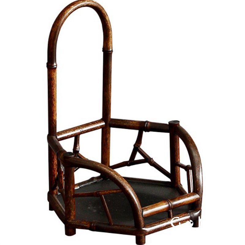 Gohobi Bamboo Lifting Beam Cooling Stove Rack – Kung Fu Tea Stove Stand for Tea Ceremony Accessories