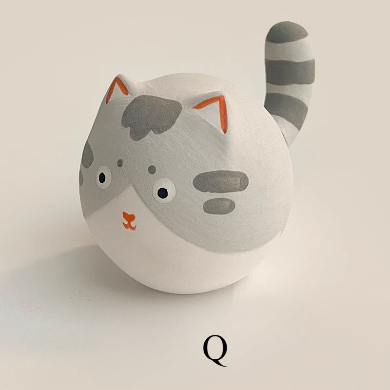 Gohobi x Little Diary Handmade Ceramic Cat