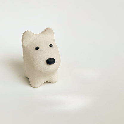Gohobi x Little Diary Handmade Ceramic Dog