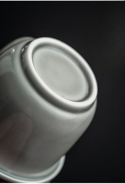 Gohobi Japanese Style Ice Grey Gaiwan Tea Set 003