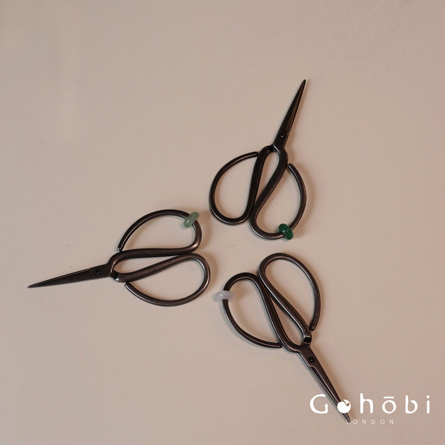 Gohobi Handmade Old Iron Tea Scissors – Portable Tea Ceremony Accessory
