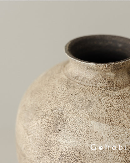 Gohobi Japanese-style Wabi Sabi Handmade Zen Large Vase 017