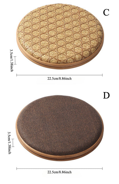 Gohobi Handmade Bamboo Woven Pu'er Tea Box – Retro Chinese Tea Cake Storage Box for Qizi Cake Collection