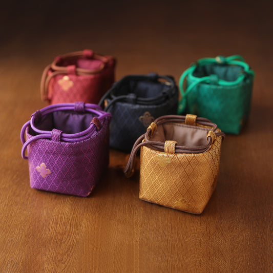 Gohobi Colourful Teaware Storage Travel Bag