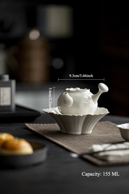 Gohobi Grass Ash Side-Handle Teapot