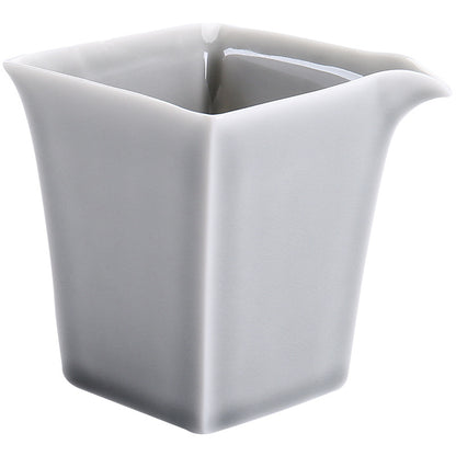 Gohobi Japanese Style Ice Grey and Green Pitcher 001