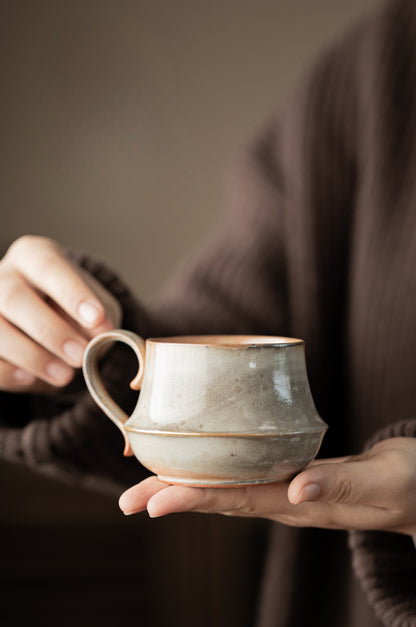 Gohobi Japanese Handmade Shino Mug Coffee Cup