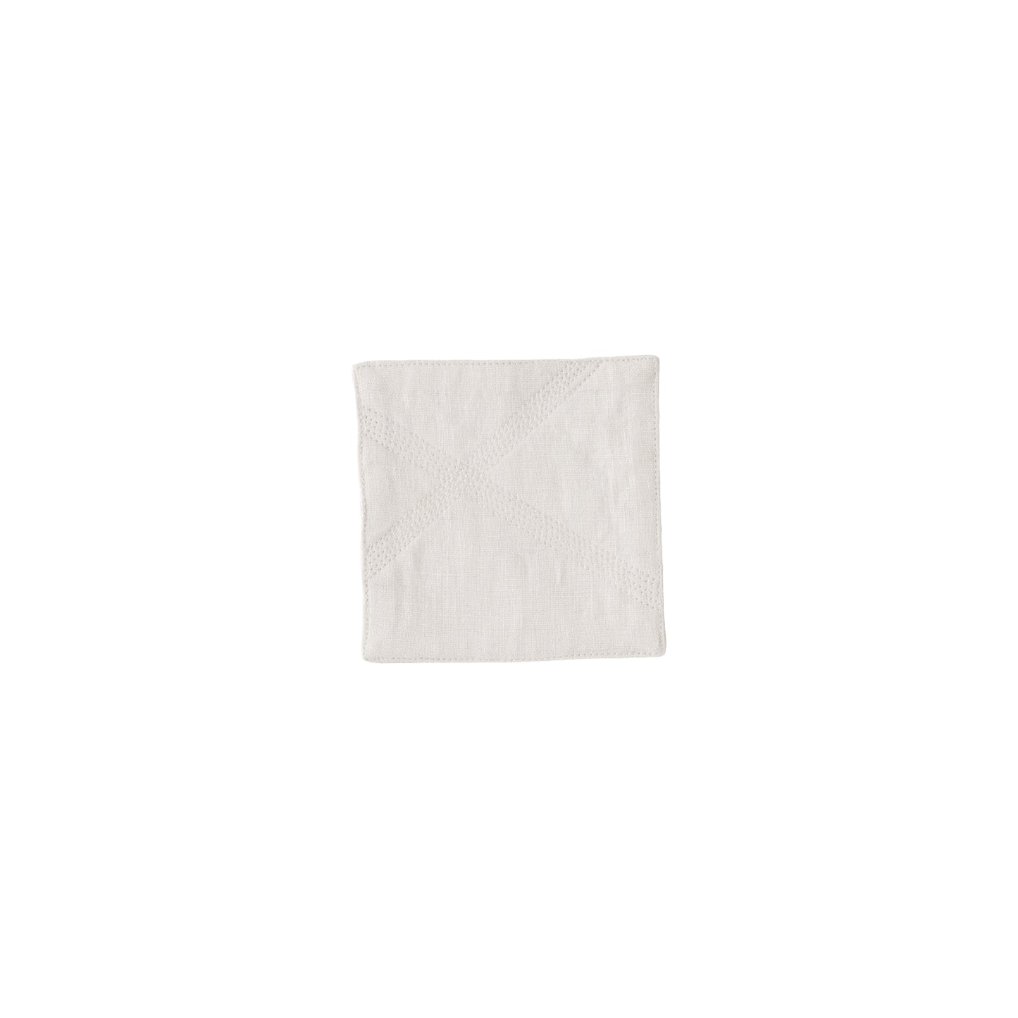 Kinto FUTO Linen Coaster 110x110mm