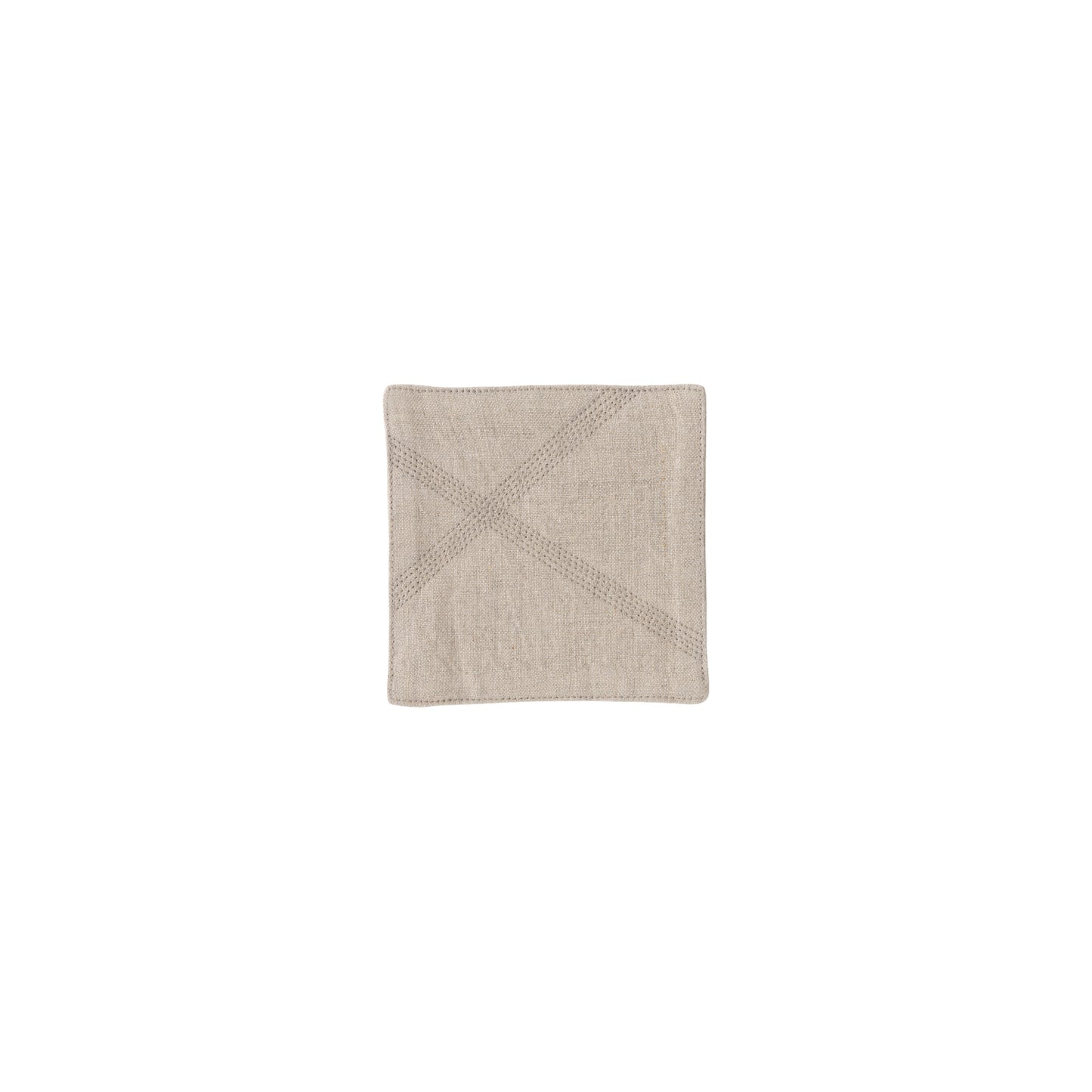 Kinto FUTO Linen Coaster 110x110mm