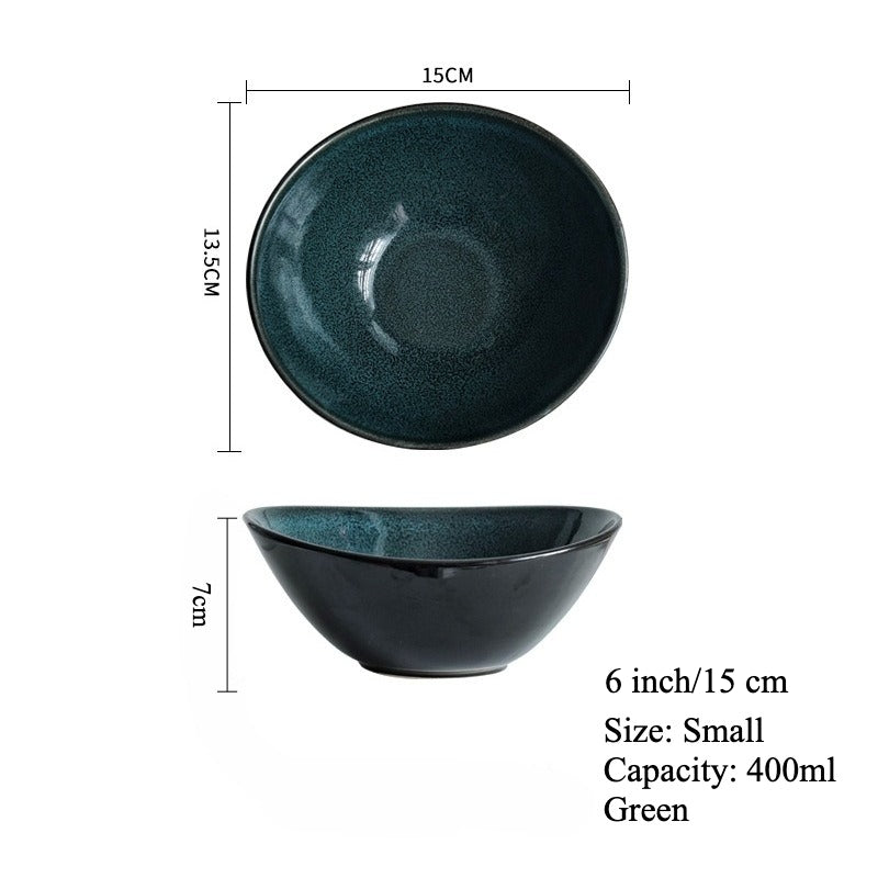 Gohobi Vintage Kiln-Change Ceramic Bowl