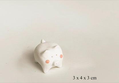 Gohobi x Little Diary Handmade Ceramic Pigs