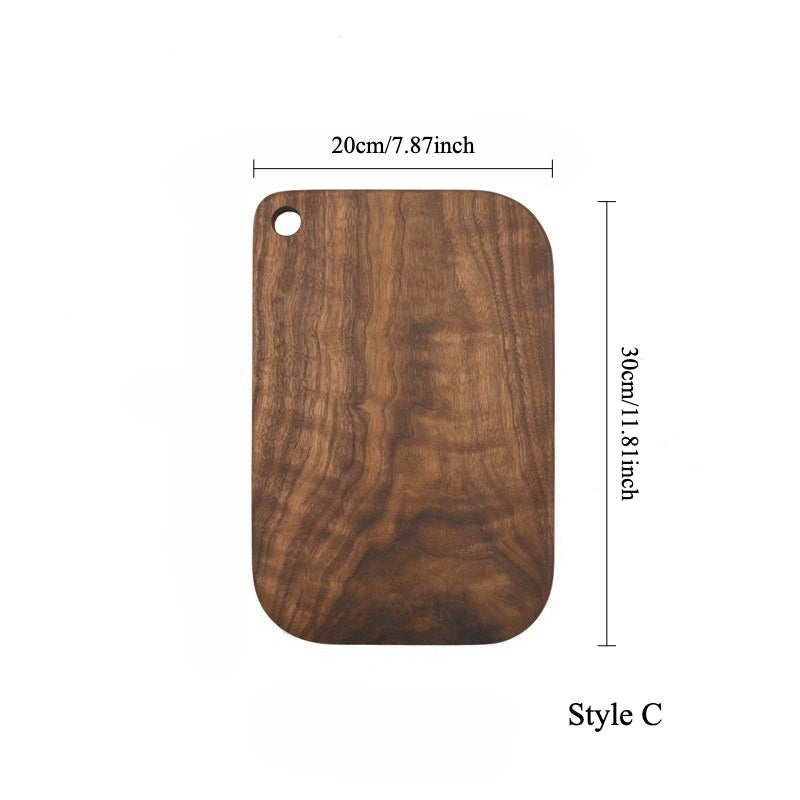Gohobi Black Walnut Wooden Cutting Board with Handle