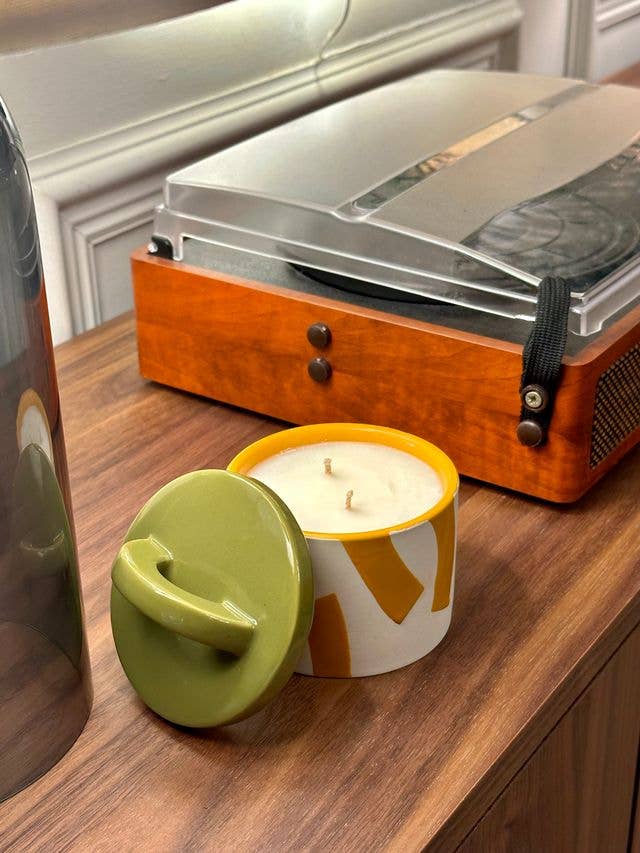 Gohobi x MÆGEN Pablo Pots Candle - Pomelo & Sage  [Made in the UK]