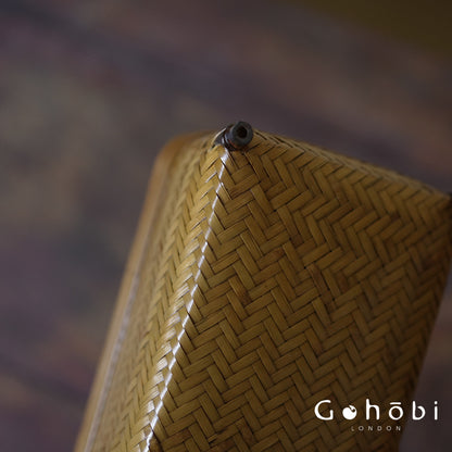 Gohobi Lacquer Handmade Bamboo Tissue Basket