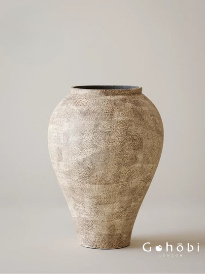 Gohobi Japanese-style Wabi Sabi Handmade Zen Large Vase 019