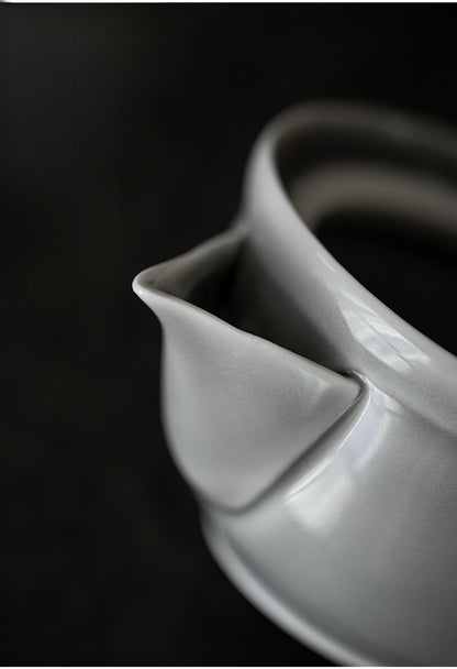 Gohobi Ice Gray Glaze Hand Teapot
