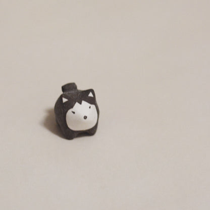 Gohobi x Little Diary Handmade Ceramic Husky Dog
