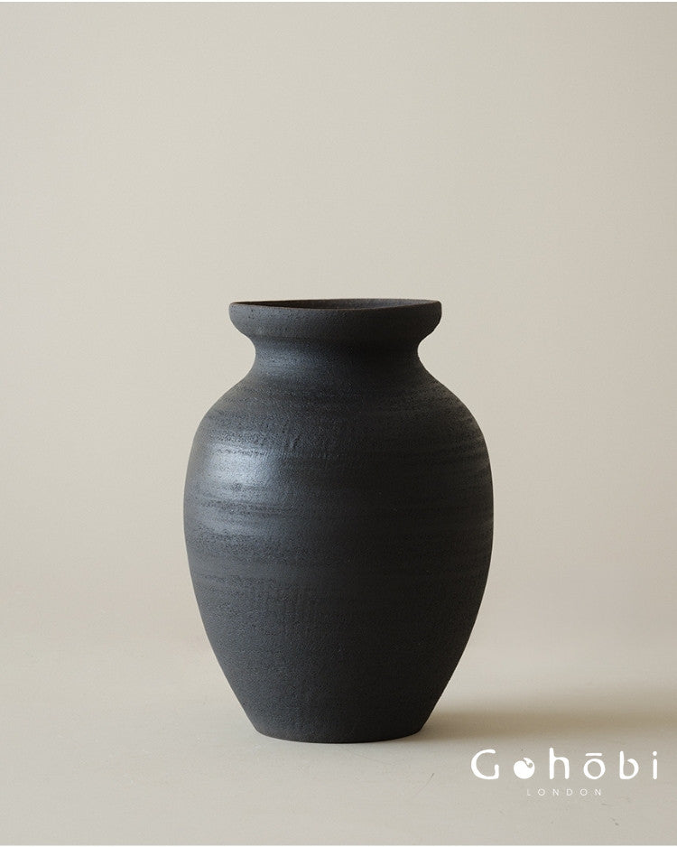 Gohobi Japanese-style Wabi Sabi Handmade Zen Large Vase 011