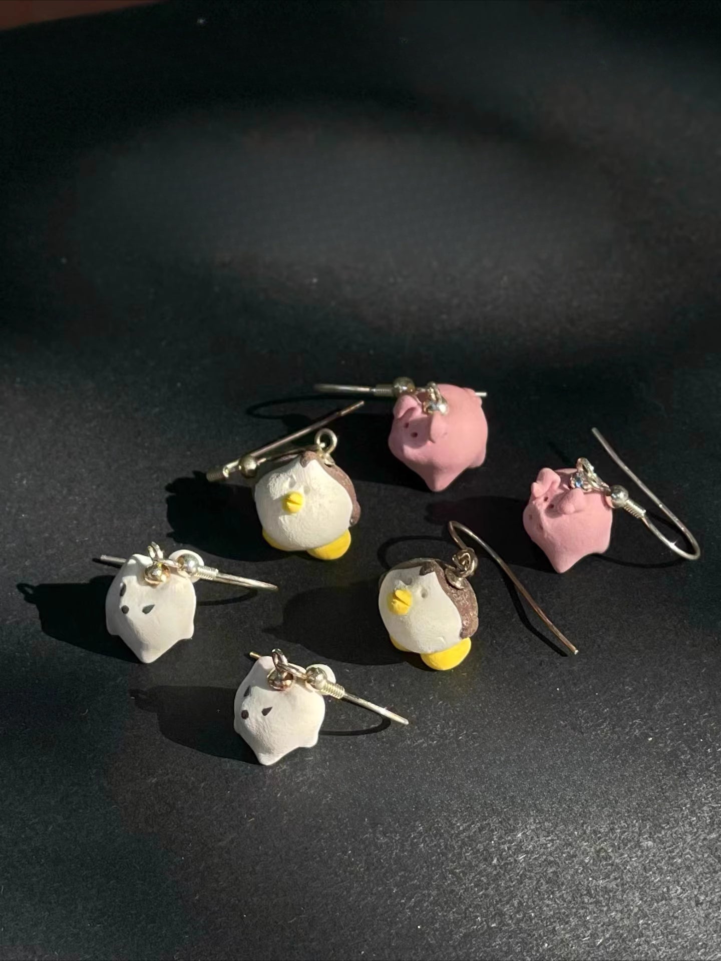 Gohobi x Little Diary Handmade Ceramic Earrings